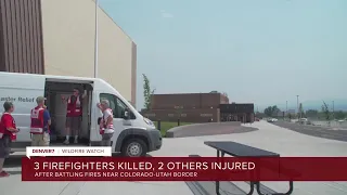 3 federal firefighters killed, 2 injured in wildfire near Colorado-Utah state line
