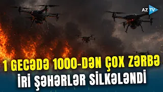Moskvaya HÜCUM EDİLDİ, Rusiya ZƏRBƏ DALĞASINI başlatdı - Gərginlik maksimal həddə