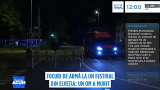 Atac armat la un festival de muzică din Elveția. O persoană și-a pierdut viața și 5 au fost rănite