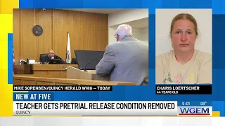 QPS teacher accused of battery allowed to have contact with her children