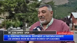 JUAN ZAPATA - UPCN: PROVINCIA SUSPENDIO LA PARITARIA DOCENTE