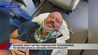 West Metro firefighter critically injured in fall continuing to recover