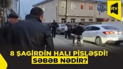 Ceyranbatanda məktəbdə 8 şagirdin halı pisləşdi – Zəhərlənmə iddiasına rəsmi cavab