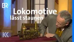 Von Adler-Eisenbahn inspiriert: Ein besonderes Modell einer Lokomotive | Kunst + Krempel | BR Von Adler-Eisenbahn inspiriert: Ein besonderes Modell einer Lokomotive | Kunst + Krempel | BR