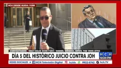 Conozca lo último de lo ocurrido en el juicio contra el expresidente Juan Orlando Hernández