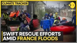 France Floods: Rescuers Navigate Submerged Streets Heroically | CLIMATE TRACKERS France Floods: Rescuers Navigate Submerged Streets Heroically | CLIMATE TRACKERS