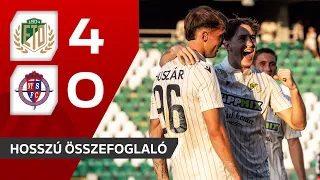 OTP Bank Liga: ETO FC – Nyíregyháza Spartacus FC 4–0 | hosszú összefoglaló