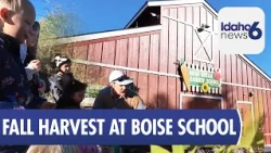 Boise Kids Harvest Fresh Veggies at Boise Urban Garden School This Fall