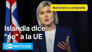 🔴 DW News August 30: Iceland rejects negotiations to join the European Union