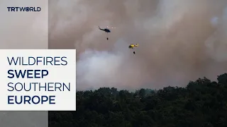 Extreme heat sparks wildfires across Spain and France