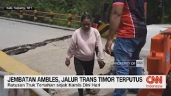 Jembatan Ambles, Jalur Trans Timor Terputus