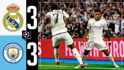 Real Madrid 3-3 Manchester City | HIGHLIGHTS | Champions League