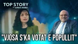 "Vjosa s'ka votat e popullit", Ukshini pro Kurtit: Ai e bëri presidente e kryetare parlamenti