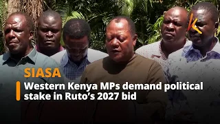 Western Kenya MPs demand political stake in Ruto’s 2027 bid