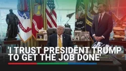 U.S. Vice President Vance says he trusts Trump on Iran war, plays down differences