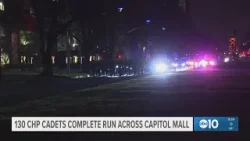 130 CHP cadets complete run across Capitol Mall
