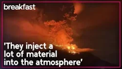 What does a volcano eruption do to the climate? | TVNZ Breakfast