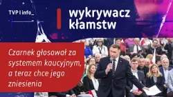 Czarnek głosował za systemem kaucyjnym, a teraz chce jego zniesienia | WYKRYWACZ KŁAMSTW