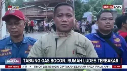Tabung Gas Bocor Saat Bongkar Muat Hanguskan Rumah di Polman #beritasatu