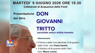 Book Presentation: Don Giovanni Tritto, Priest, Friend, Artist, Teacher 06/09/2026