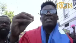 Sitin Opposition plurielle ak alye devan OEA pou denonse enjerans kominote entènasyonal la.