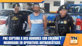 PNC arrests two men with cocaine and marijuana in anti-narcotics operations