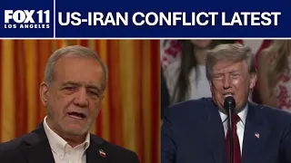 Iran President: War 'forced upon' Tehran