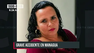 Woman dies after being struck by a Route 154 bus in Managua