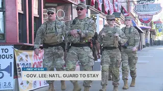National Guard still in Memphis, governor says