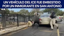 Un vehículo del ICE fue embestido por un inmigrante en San Antonio. | FOX 7 Español