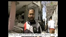فلسطين - العدوان الصهيوني / 11 شهيدا في قصف صهيوني لمنزل عائلة بمدينة رفح