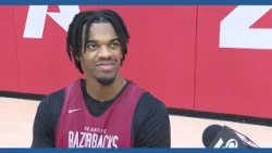 Cooper Bowser: How Arkansas Basketball's only senior acts as a leader to his new team