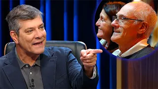 Pergolini spots an Argentine sports legend in the audience and is pleasantly surprised