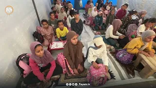 لەگەڵ بەردەوامیی بۆردومانەكان، قوتابییانی غـ*ـە*ز*ز*ە دەگەڕێنەوە بۆ خوێندن