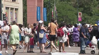 Coloradans celebrate the state's 150th Birthday