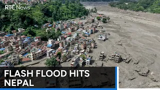Two Irish people among hundreds missing as floods in Nepal leave 95 dead | RTÉ News