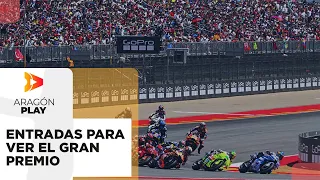 MotoGP ticket giveaway with Aragón Play