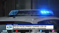 Pelea entre primos terminó con un apuñalado en Juan XXIII y Quichuas