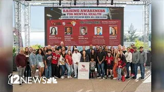 Checking out the Arizona Cardinals Training the Mind Event