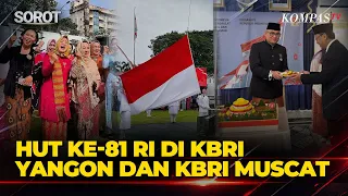 Merah Putih Berkibar di Yangon dan Muscat, WNI-Diaspora Rayakan HUT ke-81 RI