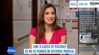 Ce face un navigator de pacienți. Sorana Stănescu: „În România, ei lucrează în trei feluri”