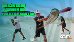Resumen Deportivo: un día como jugador de paleta frontón en el Club Santo Domingo