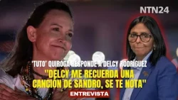 "Delcy reminds me of a Sandro song, 'Se te nota' (It shows on you)": Tuto Quiroga responds to the...