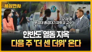 한반도 열돔 지옥…다음 주 '더 센 더위' 온다 [세상만사] #한반도 #극한폭염 #열돔 #무더위