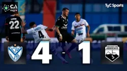 Vélez Sarsfield 4 - 1 Deportivo Armenio | Copa Argentina 2026 | 32avos de final