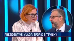 Koaliční roztržka ve studiu: Majerová slíbila konec muniční iniciativy, Růžička to žehlil Koaliční roztržka ve studiu: Majerová slíbila konec muniční iniciativy, Růžička to žehlil