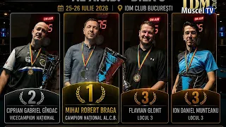 MUSCEL TV NEWS 07/27/2026 SPORTS | FLAVIAN GLONȚ, ON THE PODIUM AT THE 8-BALL NATIONALS
