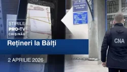 Știrile PRO TV (ORA 13:00) | REȚINERI LA BĂLȚI | Moldova Știrile PRO TV (ORA 13:00) | REȚINERI LA BĂLȚI | Moldova