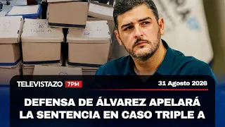 Televistazo 7PM🔴 Muere Galo O., procesado por asesinato de gerente de la UDLA | 31 Agosto 2026