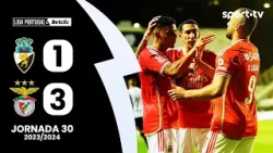 Resumo: Farense 1-3 Benfica - Liga Portugal Betclic | sport tv